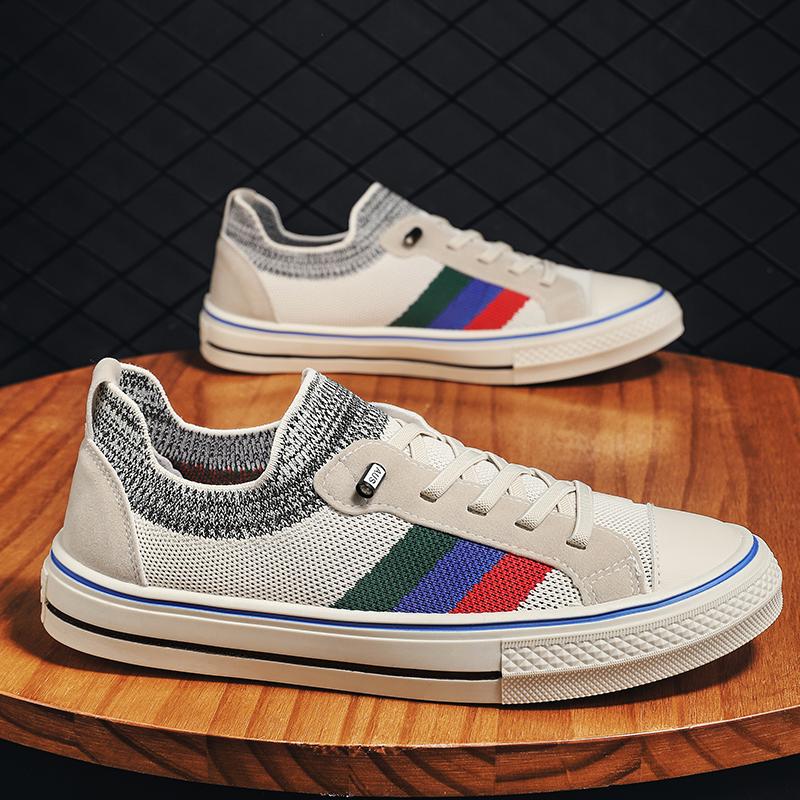 Espadrilles Men Casual Shoes Breathable Lace Up Sneakers Male Canvas Shoes Summer Classic Men Boat Shoes Loafers for Men Cheap