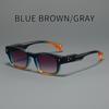 New Fashionable HD Square Frame Men's Reading Glasses Retro Outdoor Neutral High Quality Multi Color Anti Blue Light Glasses