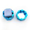 Cue Chalk Box Holder Aluminium Alloy Octagonal   Billiard Chalk Case for Billiards Accessory