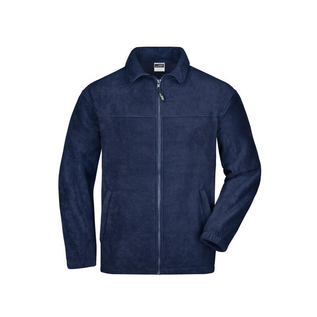 James and Nicholson Mens Full Zip Fleece Jacket