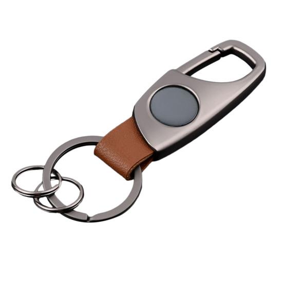 Stylish Stainless Steel Keychain Durable Anti-Lost Gift Creative Anti-rust Personality Couple Keychain Adult Sex Wear