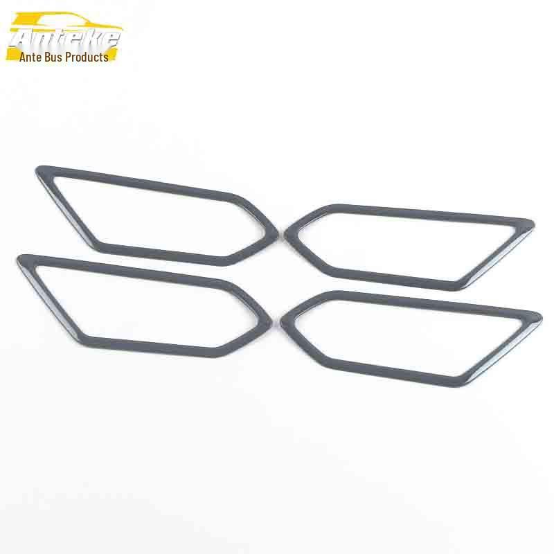 

Compatible with 21 ID.4X models: Stainless Steel Interior Door Handle Decorative Ring and Buckle Sticker Car Accessory.