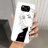 Tokyo Aevengers Black Anime Phone Case for Xiaomi Poco X5 X6 X7 Pro F7 Ultra M7 Redmi 15 15C 13 13C 12 12C 10 10A 10C 9 9A 9C 9T