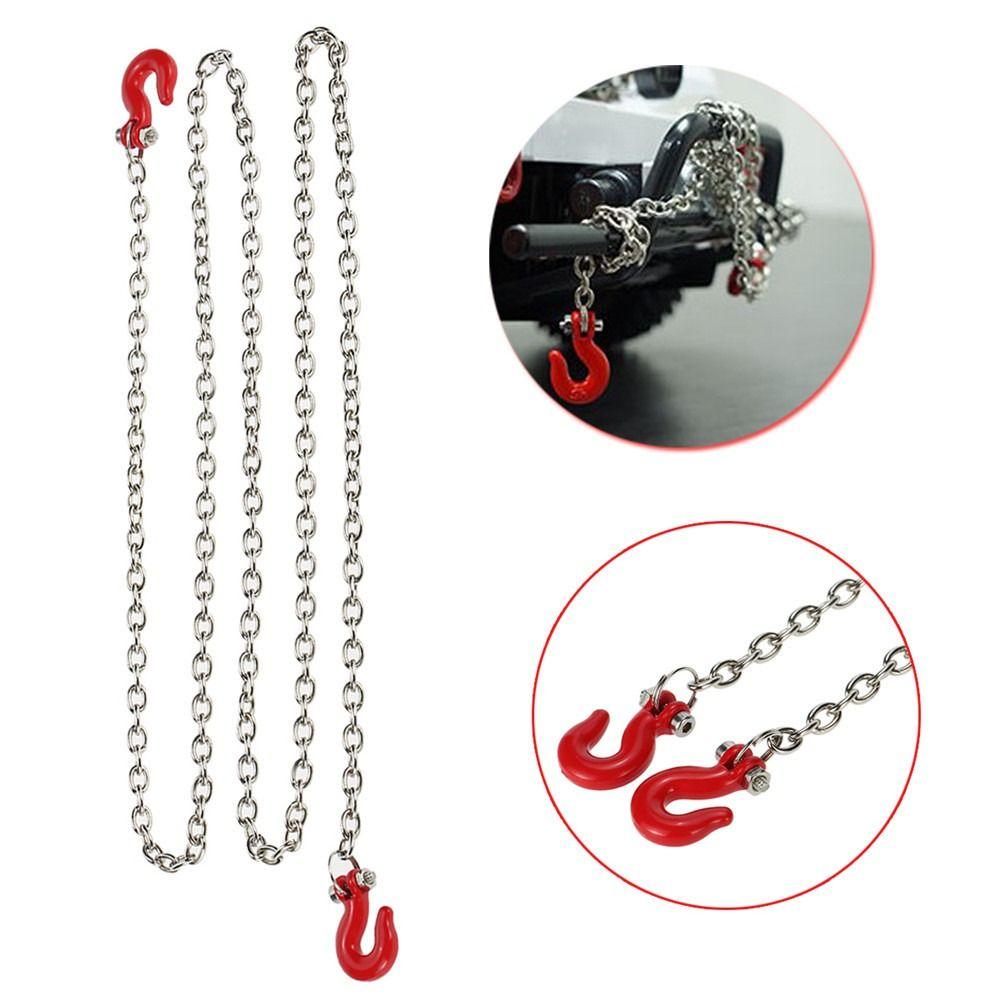 Tow Hook Tow Chain for 1:10 RC Crawler Car Redcat Gen8 VS4-10 Axial SCX10 90046 AXI03007 Capra