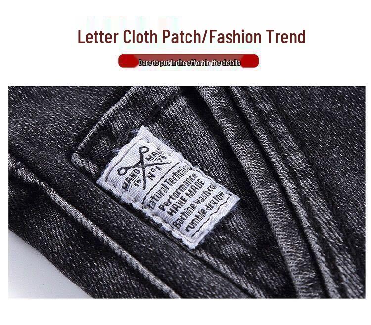 Damen Jeans Übergröße Hohe Taille Gerade Beine - Elastisch, Schlankmachend, Lockere Passform für Frühling & Herbst