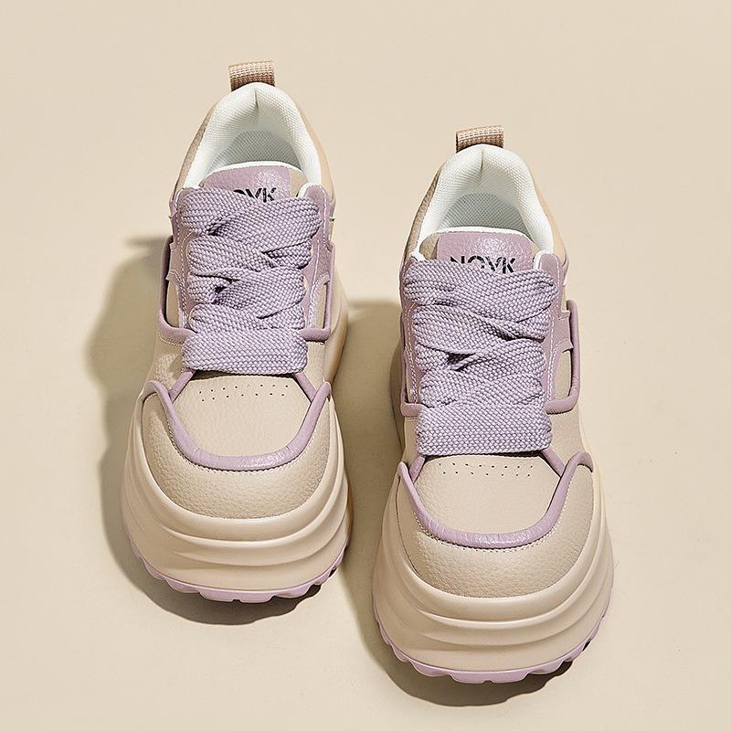 Spring and summer new thick-soled inner height-increasing small white shoes women's shoes sports and leisure classic versatile board shoes