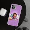 Cartoon Gabbys Dollhouse Phone Case Cover for iPhone 11 12 13 Mini 14 15 Plus 16 Pro Max 17 Air 7 8 + SE Art Customized Fundas 1