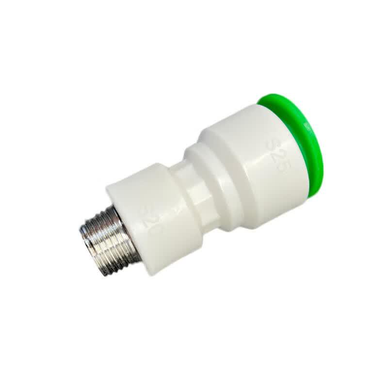 PPR Quick-Connect Male Thread Straight Connector