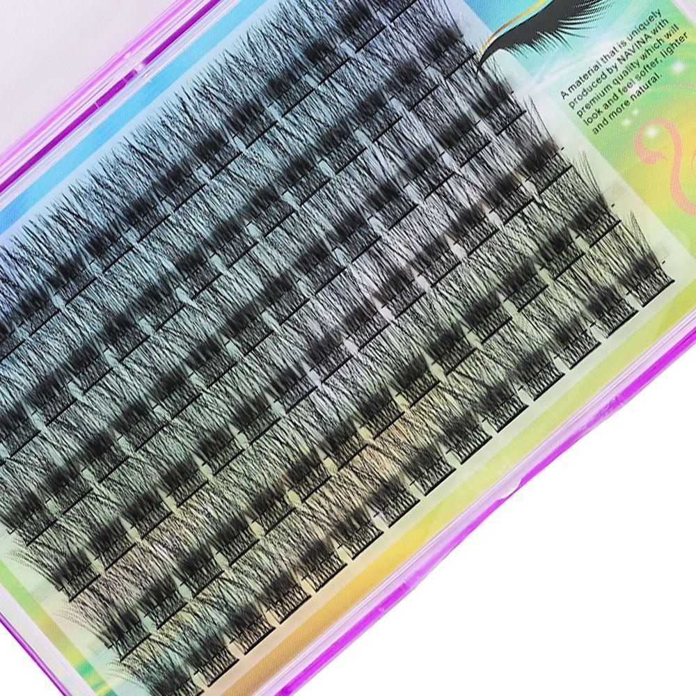84 Clusters Thick Grafting Lashes Bold Definition Cluster lashes Eyelash Extension