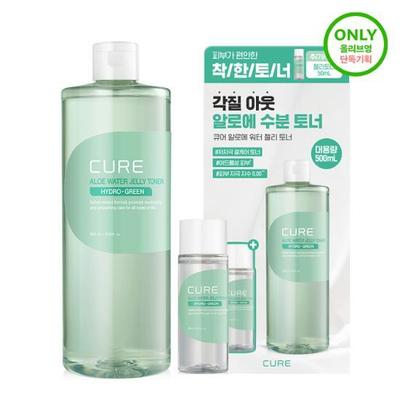 Kim Jeong-moon Aloe Wassergelee-Toner-Spezialset 500ml+50ml