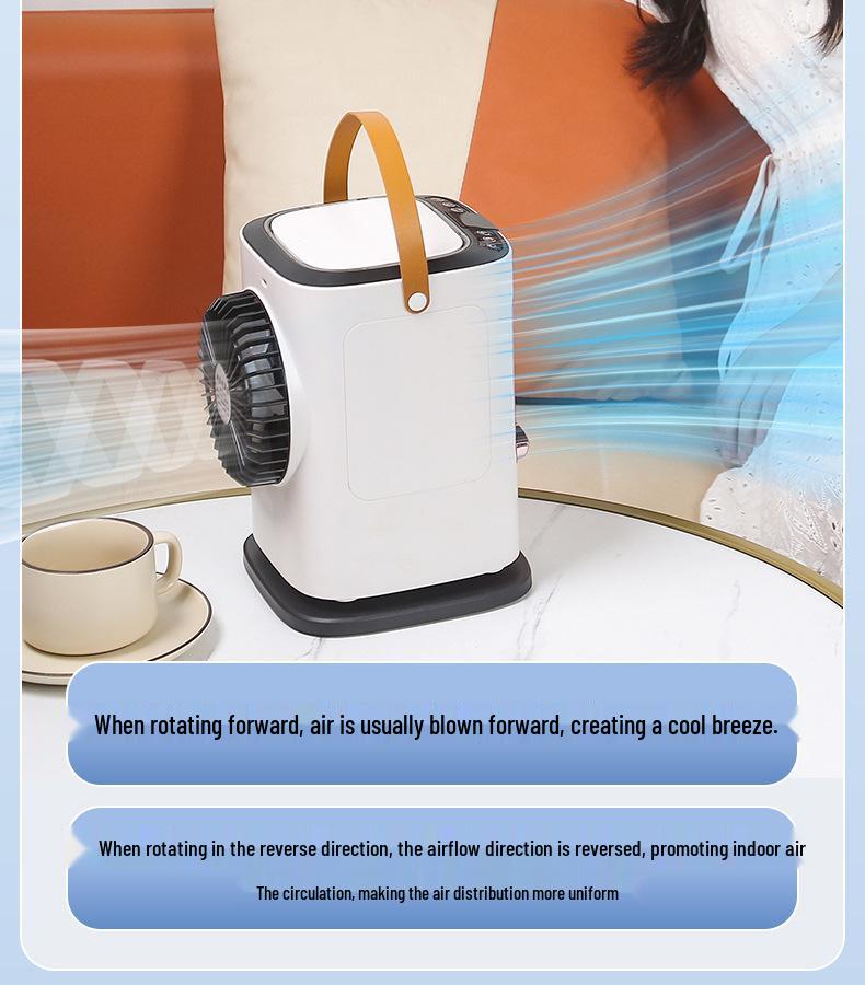 Mini Air Cooler with Water & Ice Spray for Home or Office