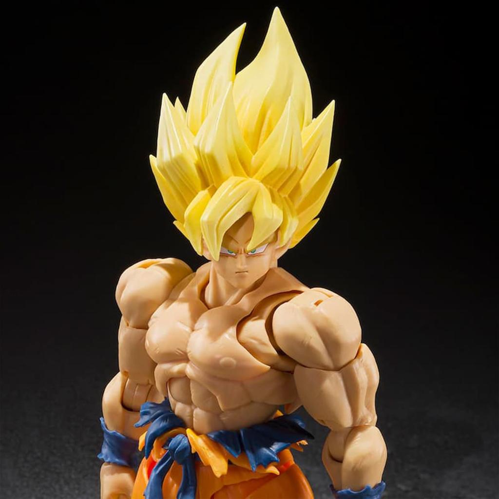 TAMASHII NATIONS Super Saiyan Son Goku Legendary Super Saiyan Approximately 145mm PVC ABS Painted Movable Figure S.H.Figuarts - - [BEST SELECTION] &