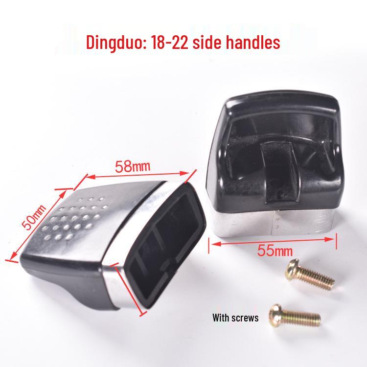 Kita Universal Pressure Cooker Side Handle Replacement - Single Hole Small Handle Rear Pot Ear Accessory