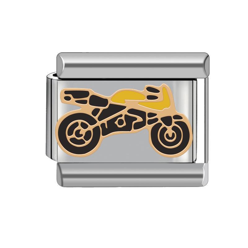 9mm DIY taliansky náramok z nehrdzavejúcej ocele pre ženy