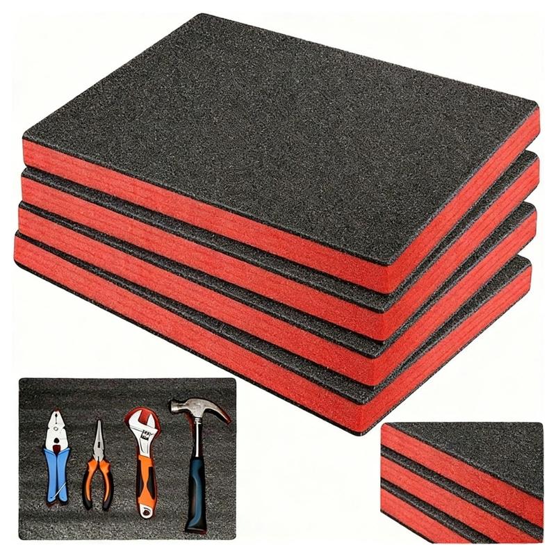 25/38/50mm Dikte Hoge Dichtheid EPE Schuim Inzetstuk 40x33cm Voor Gereedschapskist Met Superieure Schokabsorptie En Bescherming