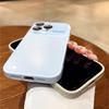 Luxury Candy Tempered Glass Camera Protection Case for iPhone 17 16 15 14 13 12 Pro Max Shockproof Bumper Armor Hard Cover Capa