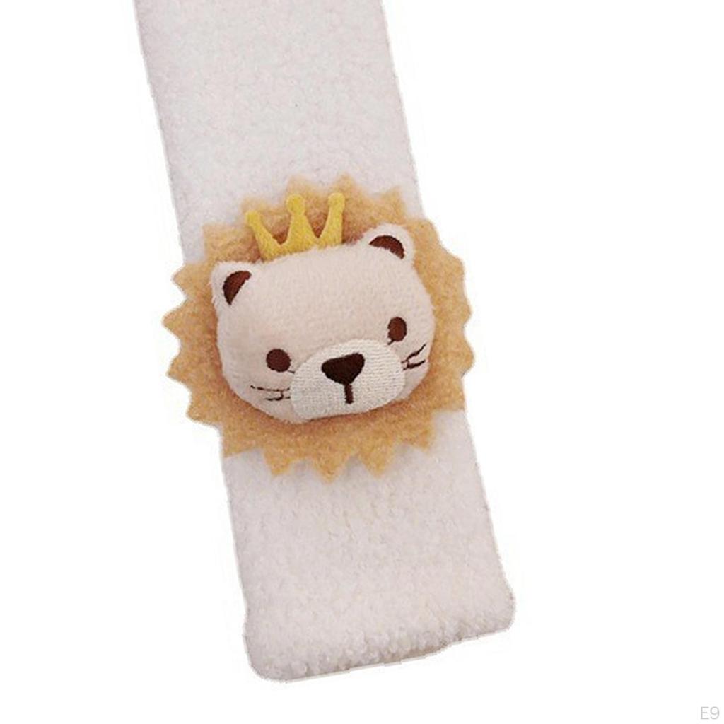 Car Seat Belt Pads Cover Shoulder Pad for Adults Kids Women Teens Men coffee Color bear