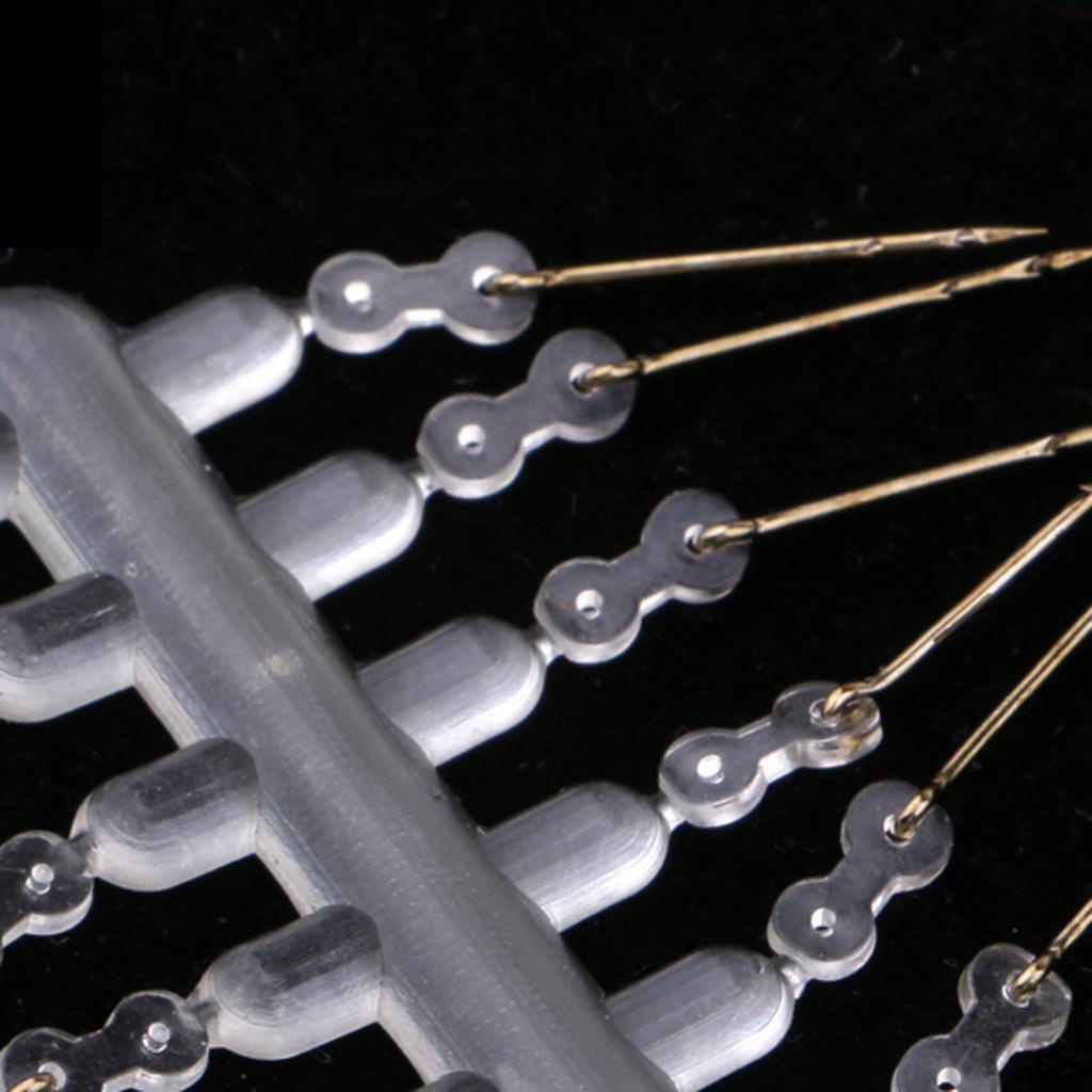 12 Pieces Spikes For Carp Fishing Hair Rigs Hooks