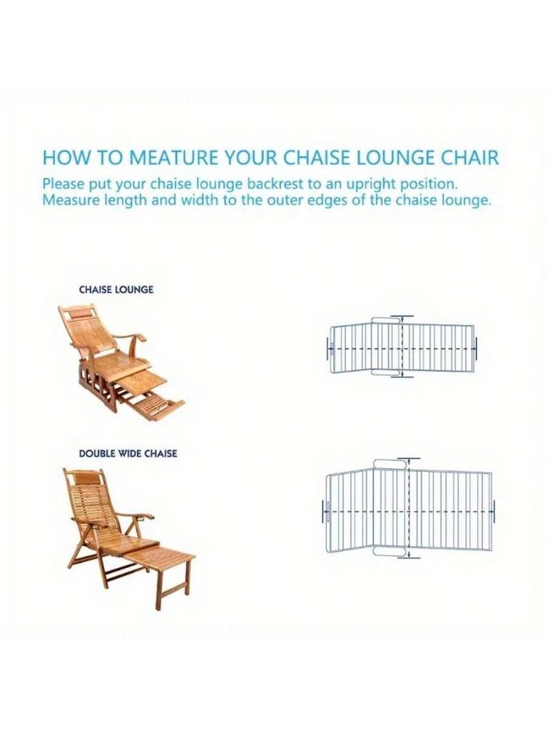 1 stk Utendørs Hage Solseng Overtrekk Solseng Overtrekk Uteplass Utendørs Lounge Stol Recliner Beskyttende deksel Møbel Vanntett deksel