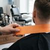 5 Rolls Barber Neck Strips Water Proof Disposable Neck Paper for Haircut Perm Coloring Orange