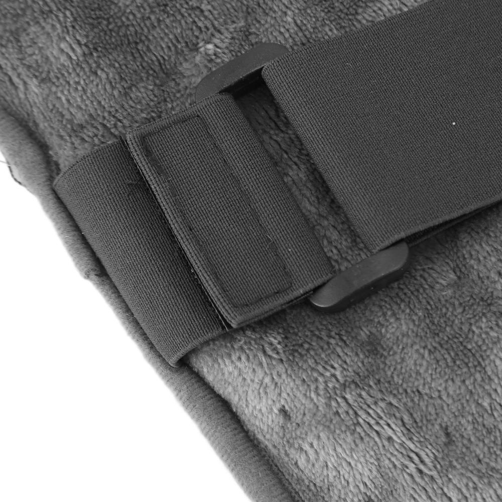 Gray Heated Back Wrap 3 Temperature Settings Waist Heating Pad  Menstrual Pain