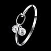 Fashionable Popular 925 Plated Bracelet Strangle Ball Bracelet Bangle