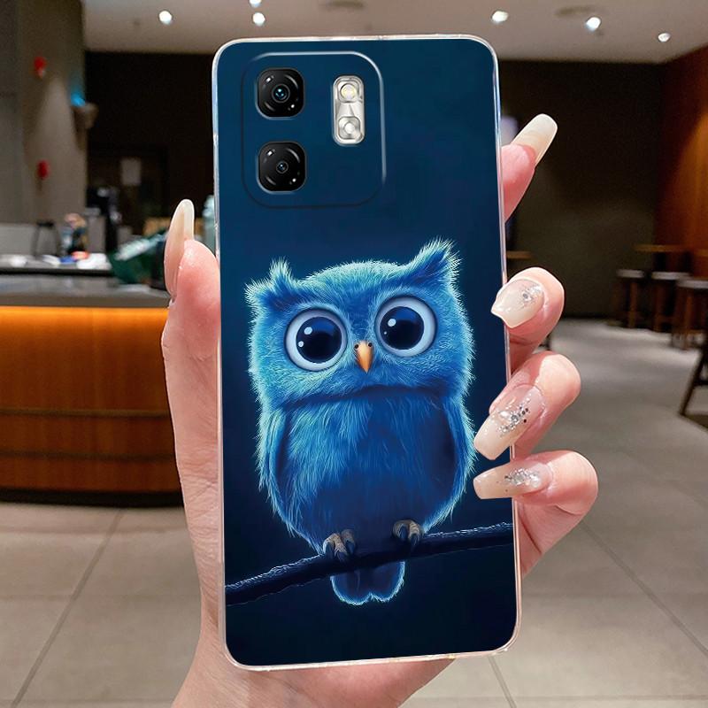 For Infinix Smart 9 X6532 Case Infinix Hot 50i Cover X6531 X6531B Silicone Luxury Dragon Cute Cool Boys Girls Transparent Bumper