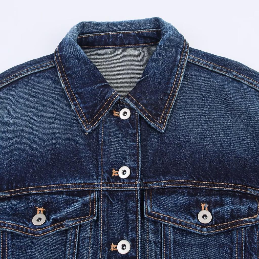 European and American Style, New Women's Clothing, Fashionable, Casual, Versatile, Denim Jacket 5252277