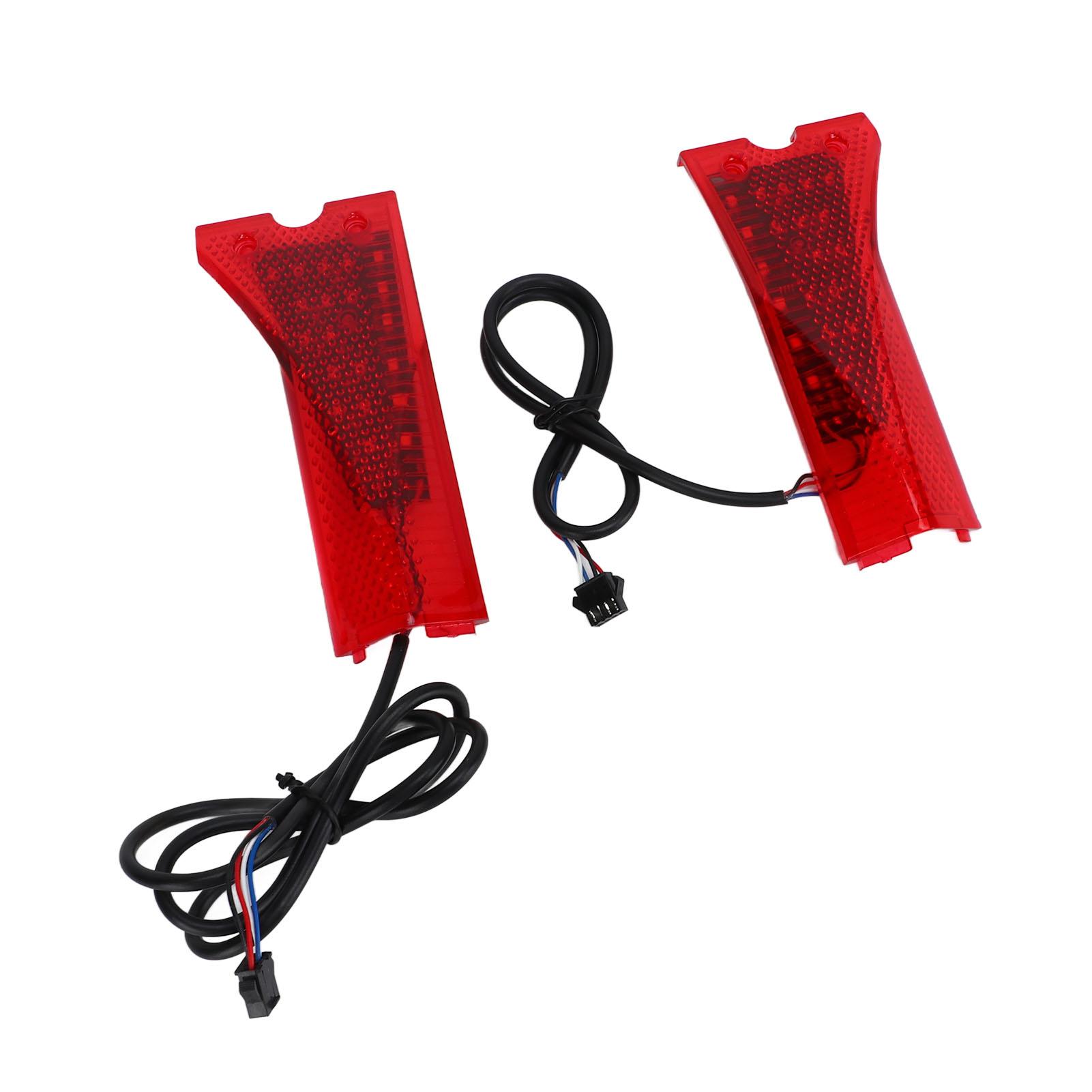 

1 пара электрических самокатных указателей поворота 10 дюймов высокая яркость противоударные красные самокатные повороты