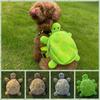 Haustier Selbsttrage-Rucksack mit großem Fassungsvermögen Weiche Hunde-Outdoor-Snacktasche Schildkrötenform Haustiertasche Outdoor