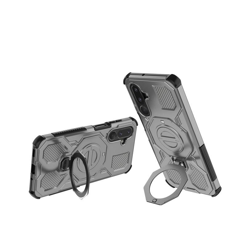 For Samsung Galaxy M36 Case Samsung M36 5G Cover Holder Magnetic Wireless Charging Protective Phone Cases For Samsung M36 Funda