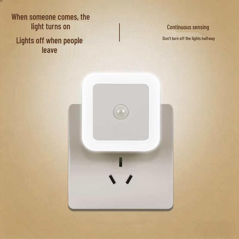 Smart Motion Sensor Night Light for Hallways and Elderly Care