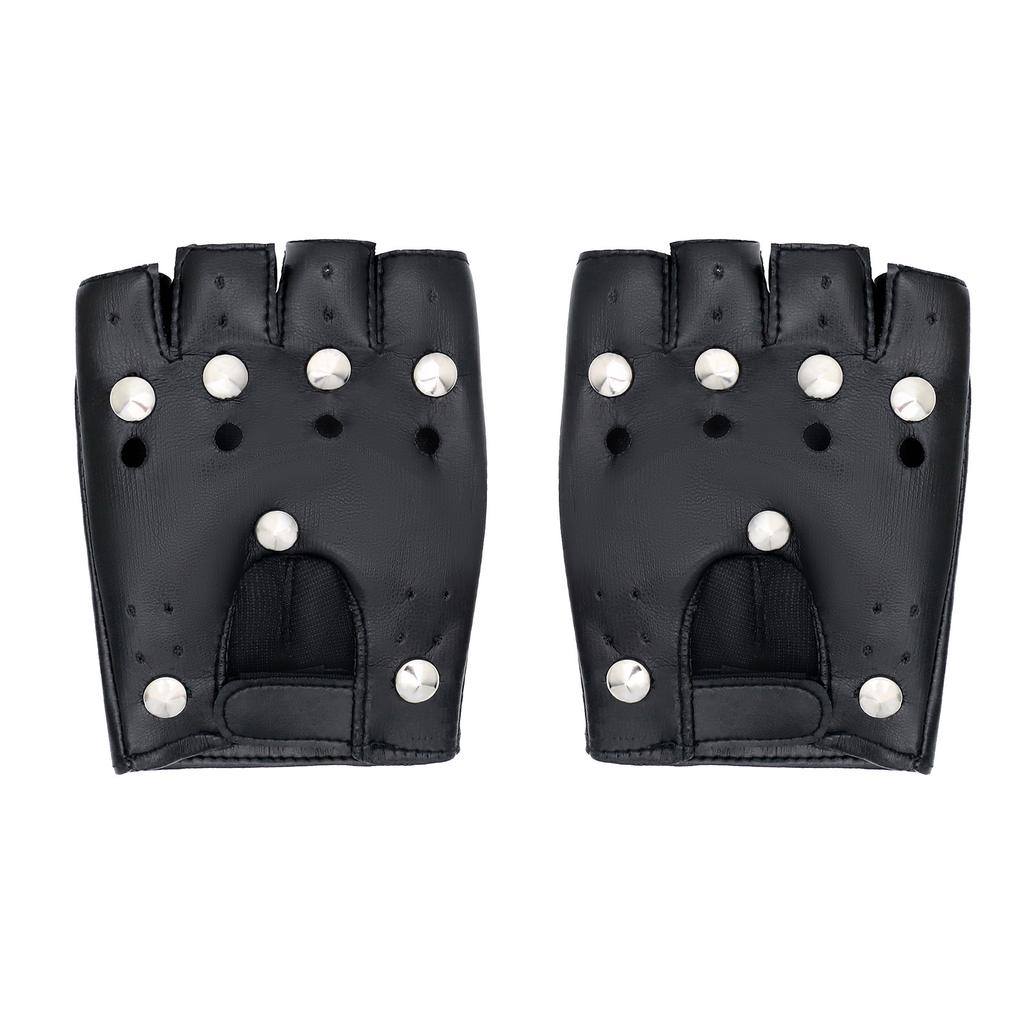 Laura Police Pistol Holster Western Denim Belt Leather Gloves Cosplay Prop Accessories