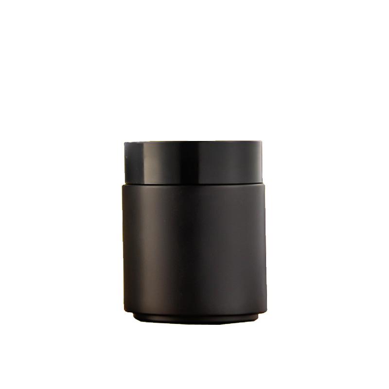 High-Quality Frosted Glass Eye Cream Jar, 200g - Light-Blocking, Sealed and Travel-Friendly