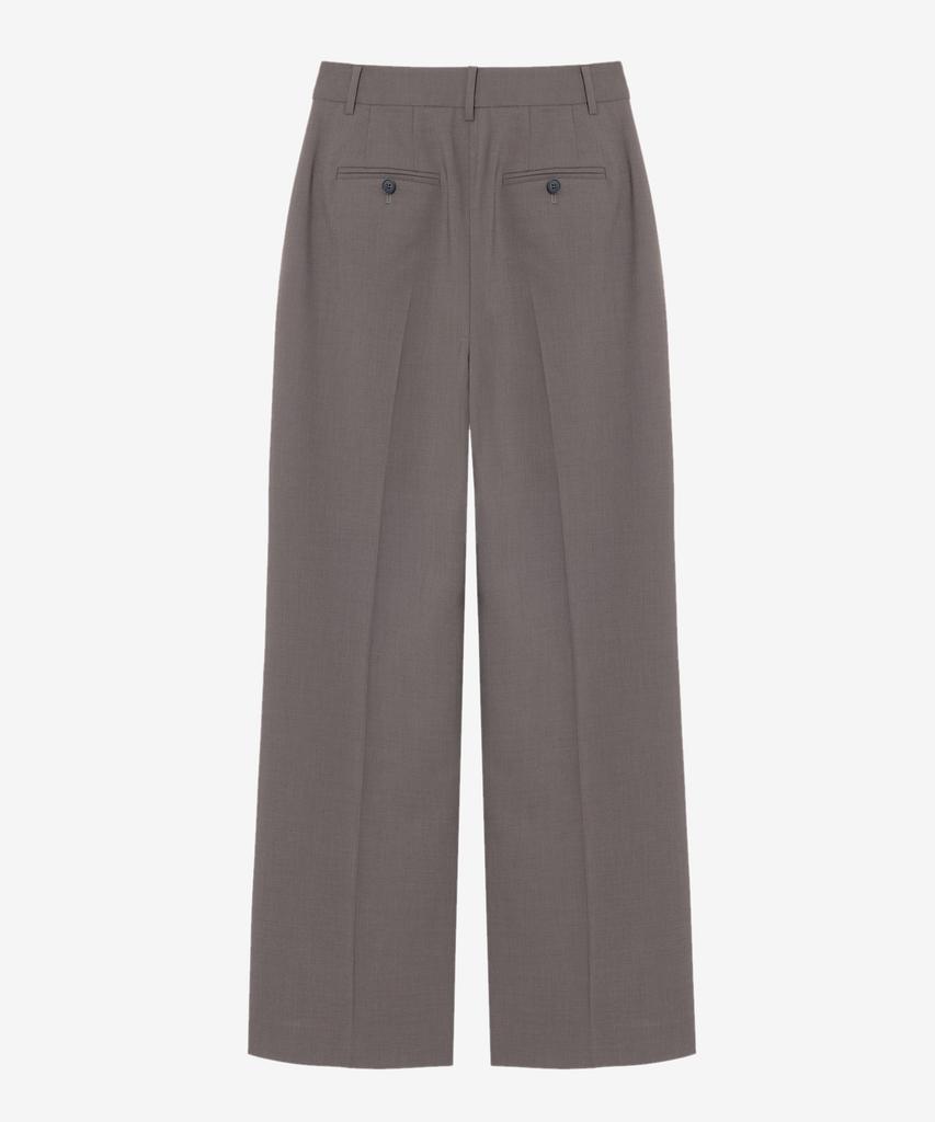 MIND BRIDGE WOMEN [W][Couture] Double-Pleat Wide Slacks - 2 Colors