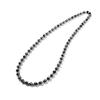 Jewelry Town Shosenkyo Terahertz Ore 8mm Bead 63cm Neck Mirror Power Stone [Eigado] Necklace, Circumference, Cut,