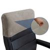 Stretchable Chair Headrest Cover, Soft Plush Rectangular Slipcover Fit 40-50cm Headrests for Office Computer Chair, Furniture, Recliner Chair
