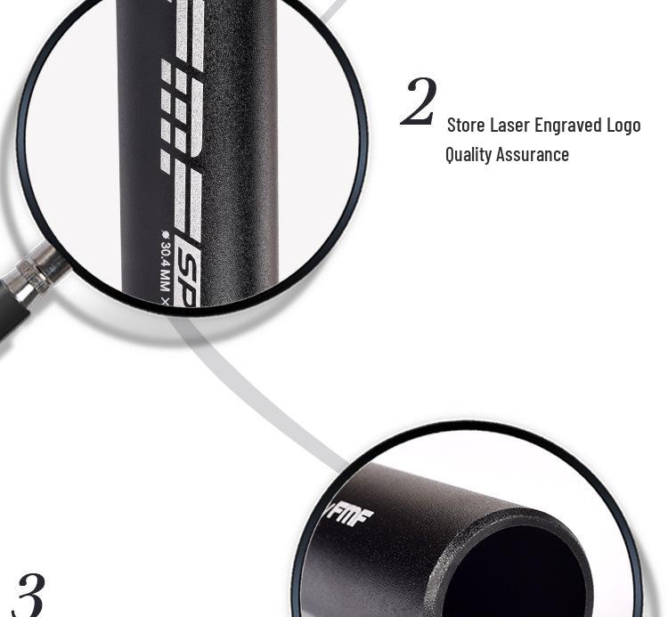 Aluminum Alloy Mountain Bike Seatpost - Sizes: 25.4mm, 27.2mm, 28.6mm, 31.6mm