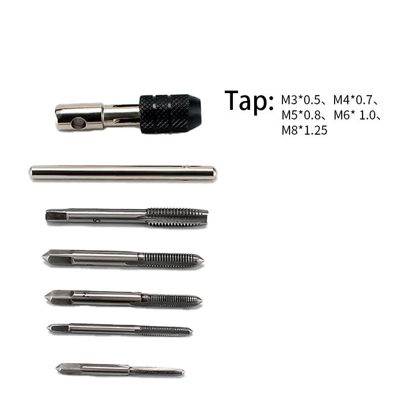 20/40pcs Hss Thread Tap And Die Set M6-18 Unc Unf Bsp Tools - Durable Screw Thread Cutting Tool