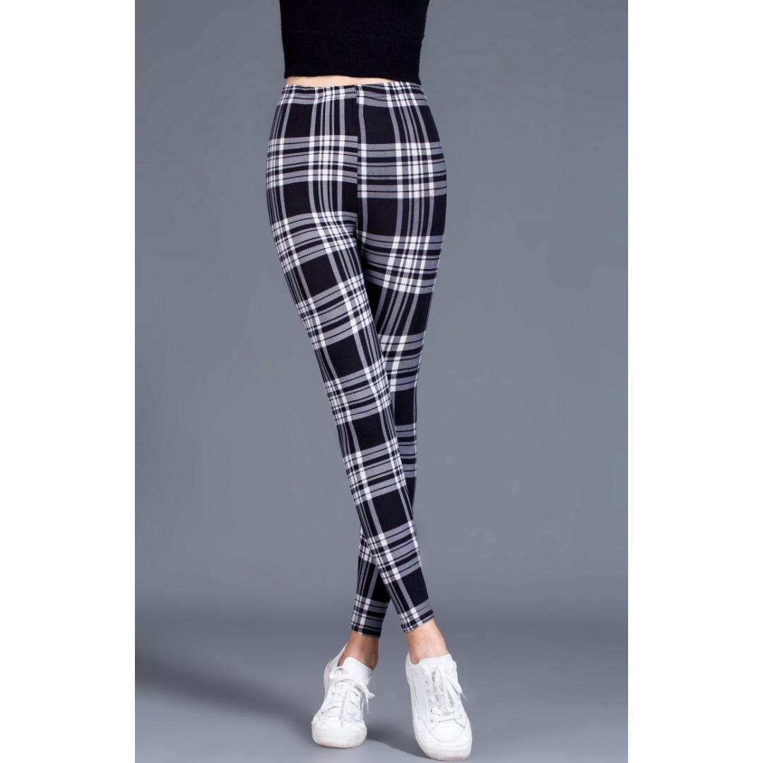 Женские брюки-карандаш в полоску — фото 4