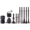 Universal Air Chisel: Includes Chisel Head, Hammer Spring, Semi-Hollow and Solid Flat Hammer Heads for Rivet Guns
