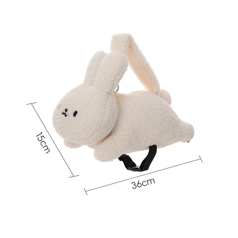 Cute rabbit tissue bag desktop decoration paper box creative cartoon