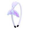 Mermaid Headbands for Girls Fish Tail Hair Band for Women White Headbands Seashell Ocean Mermaid Party Decorations Gifts