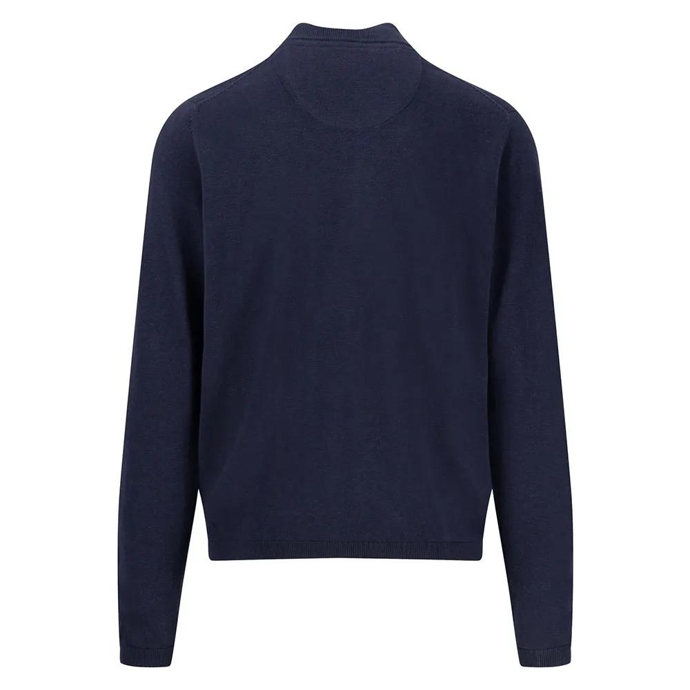 Fynch Hatton Zip-up Sweater Air Cotton