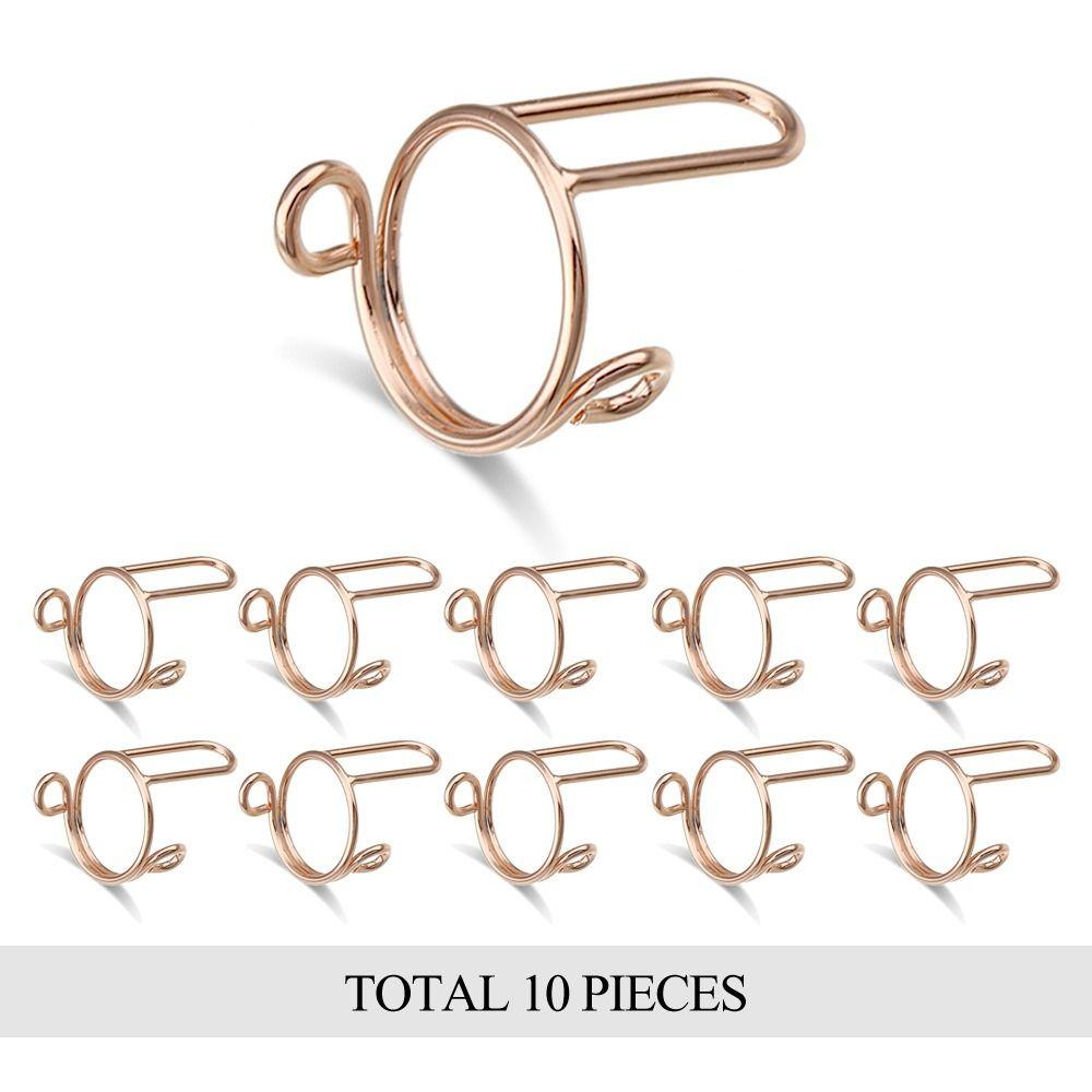 10Pcs Adjustable Nail Rings Removable Thin Design Nail Art Decoration Reusable Comfortable To Wear Fingertip Protective Cover