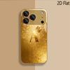 Crown A Patterned Tempered Glass Design for iPhone16 17 ProMax 1514 1312 11ProMax Phone Case Camera Cover Shockproof Hard Back