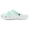 Crocs Classic Clog SDS Green Bubble Home Casual Clogs for Men and Women in White
