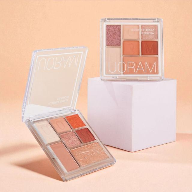 

UORAM - Colorful Formula Eyeshadow Palette - 2 Types 2# Romance - 10g