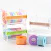 Kreativer Schreibtisch-Klebeband- und Wimpernkleber-Schneider mit Aufbewahrungsbox