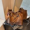 Casual Commuting Retro Large-capacity Bag Women's New Autumn and Winter Fashion Shoulder Bag Niche Tote Bag